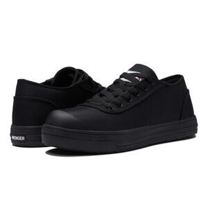 Avenger Mens Blade Low Work Shoes 9 WIDE Black Comp Toe A123 SR EH NIB